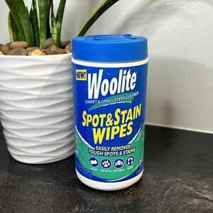 Vintage Discontinued 2000 Woolite Carpet & Upholstery Spot & Stain Wipes‎